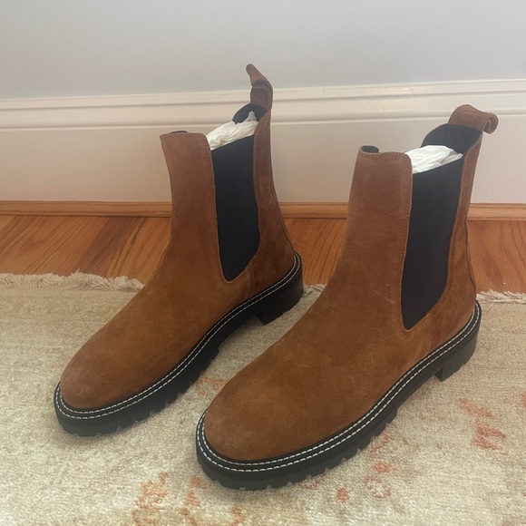 STAUD Tan Dutch Boots - Picture 4 of 9